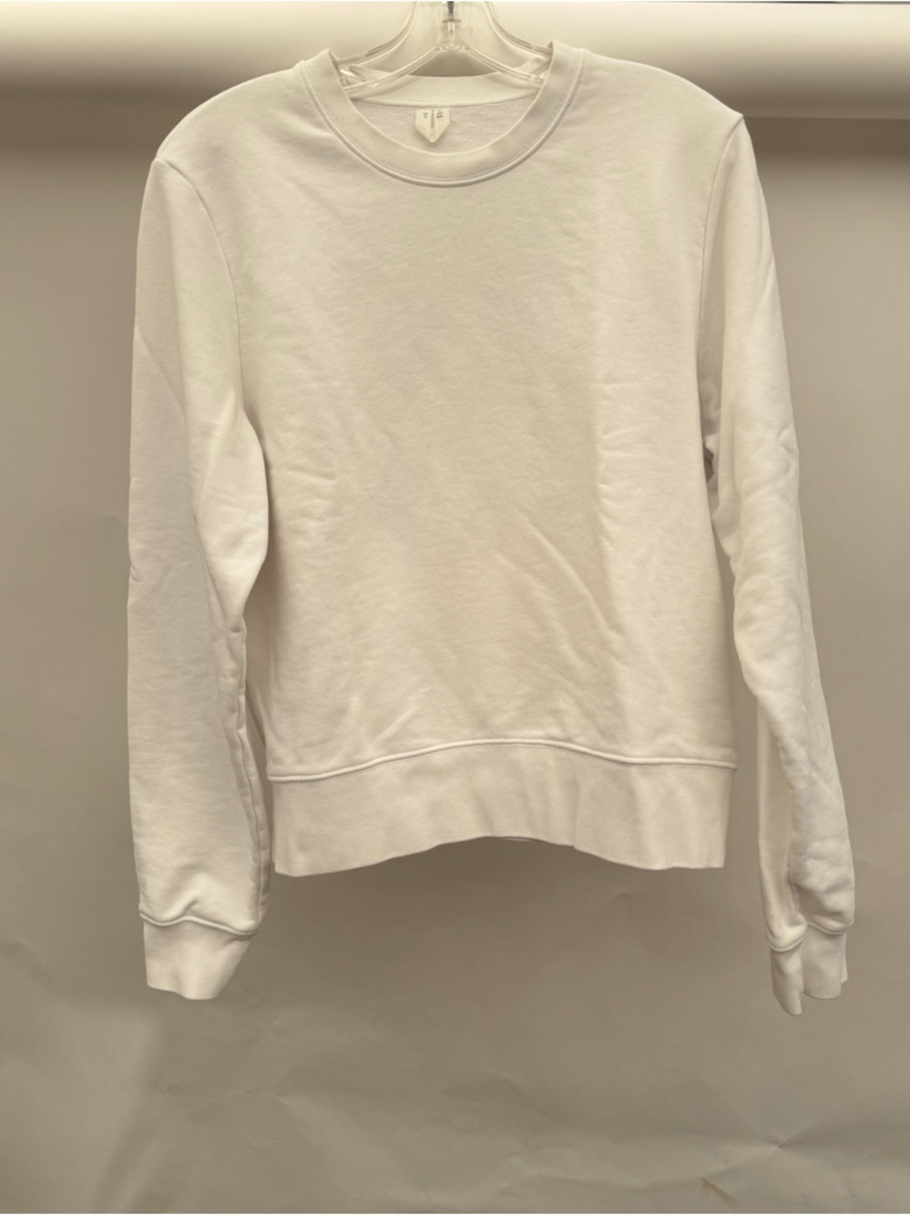 Arket Classic White Crewneck Sweatshirt - Women